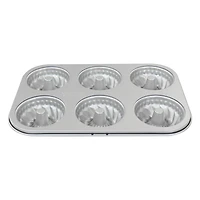 Martha Stewart 6-Cup Carbon Steel Doughnut Pan