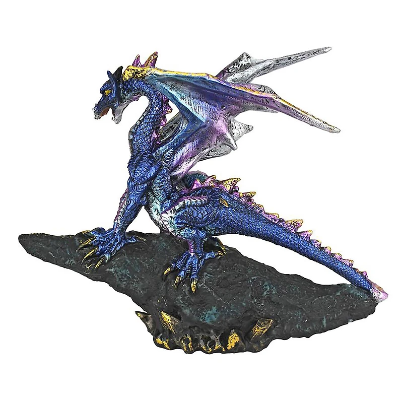 Design Toscano 6.5" Geode Guardian Gothic Dragon Statue