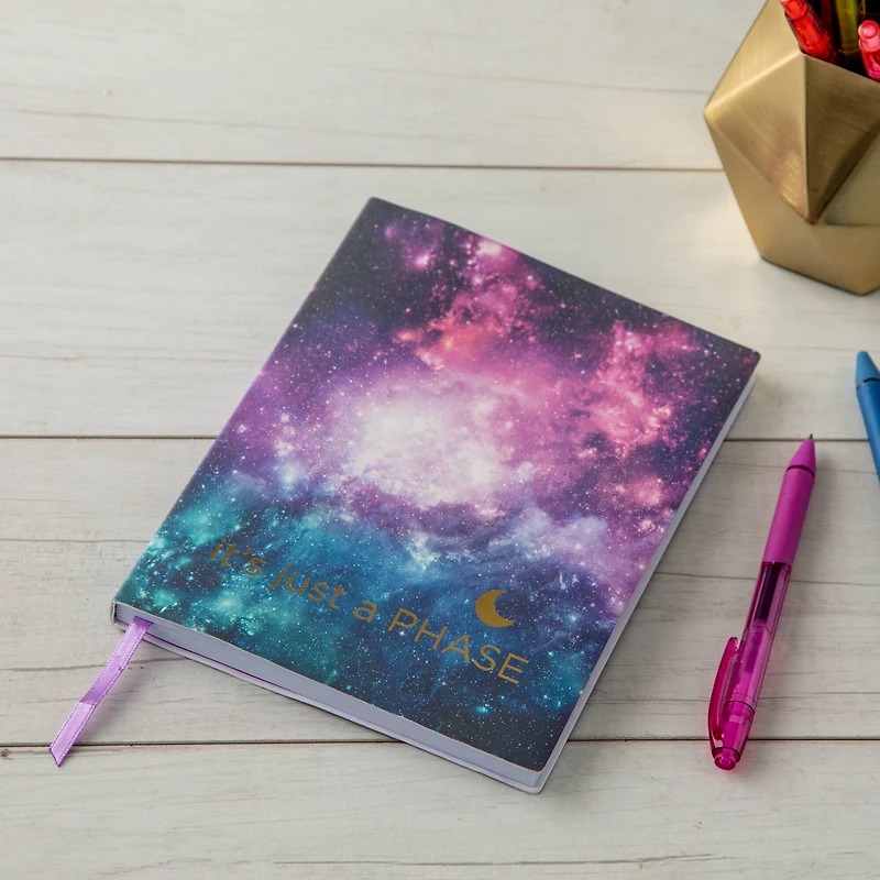 Not Just A Phase Lined Journal by Artist's Loft™, 6" x 8"