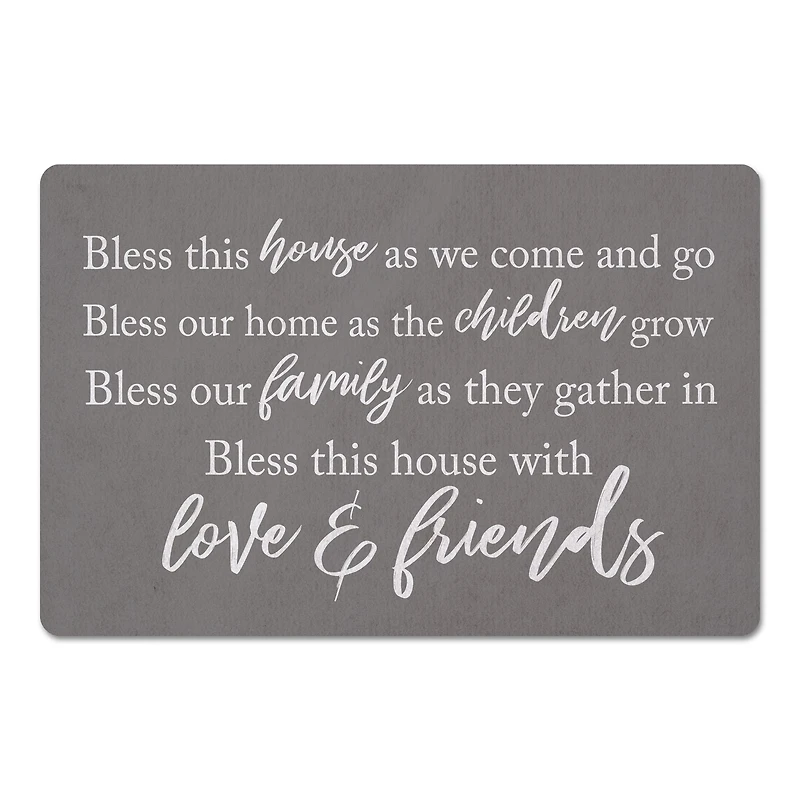 18" x 27" Bless This House Floor Mat