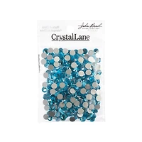 John Bead Crystal Lane SS30 Glass Round Flatback Rhinestones
