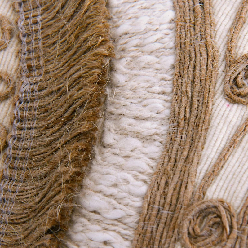 Hello Honey® Rustic Boho Sunrise Cotton & Linen Lumbar Pillow