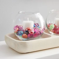 12 Pack: 3.5" Glass Rose Bowl by Ashland®