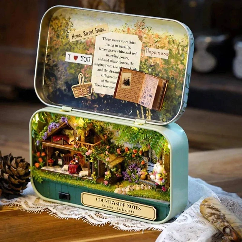 Wizardi Miniature Roombox: Countryside Notes