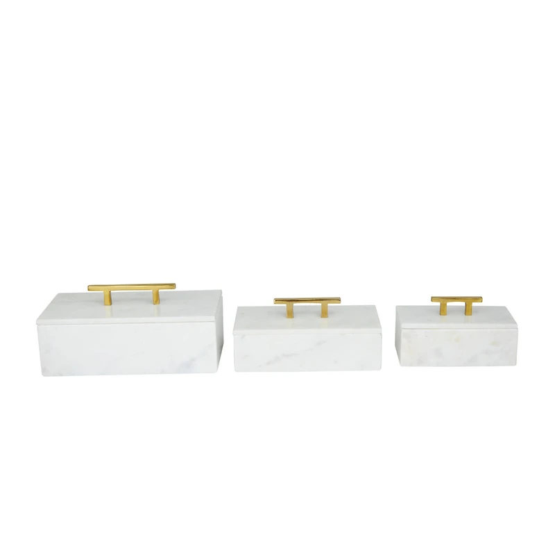 White Marble Modern Box Set