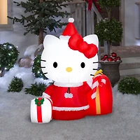 4ft. Airblown® Inflatable Christmas Hello Kitty® with Presents