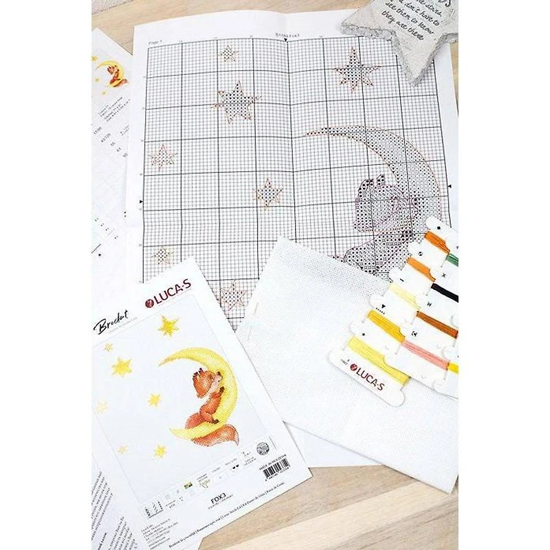 Luca-s Fox 3 Counted Cross Stitch Kit
