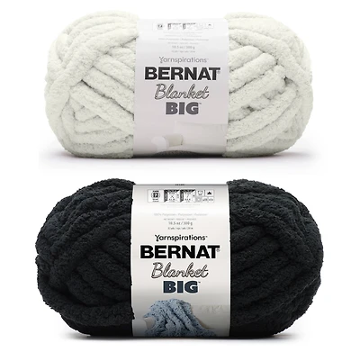 Bernat® 12 Pack Blanket Big™ 2 Color Yarn