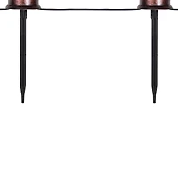 16.75" Orange Flickering Halloween Jack O' Lantern Pathway Markers, 3ct.