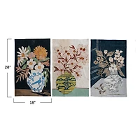 Hello Honey® 28" Floral Elegance Tea Towel Set