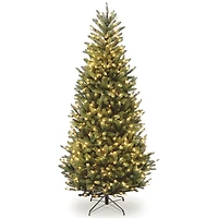 9ft. Pre-Lit Natural Fraser Fir Artificial Christmas Tree, Clear Lights