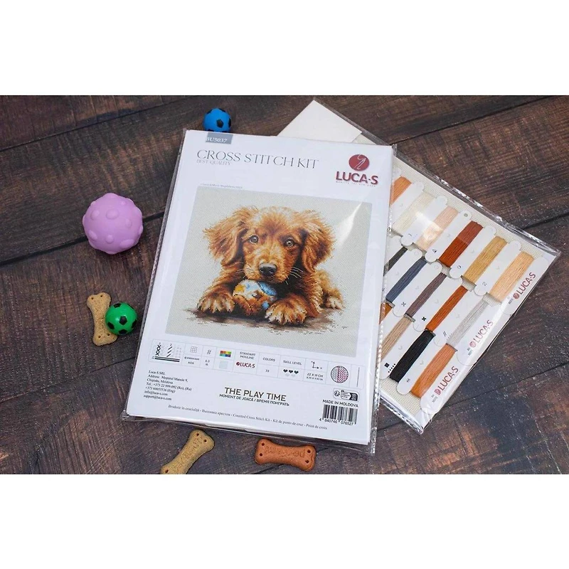 Luca-S The Play Time Counted Cross Stitch Kit