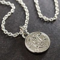 Metal Zodiac Coin Charm by Bead Landing