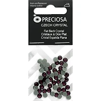 John Bead Preciosa VIVA12 Hot Fix Flatback Czech Crystals