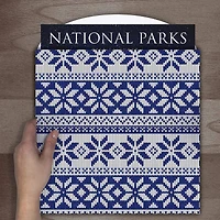 TF Publishing Snowflakes Calendar Wrap, 12" x 12"