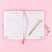 Make It Real Juicy Couture Velvet Locking Journal & Pen Set