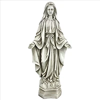 Design Toscano 23.5" Madonna of Notre Dame Garden Statue