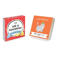 TF Publishing 2024 Puns of Fun Daily Desktop Calendar