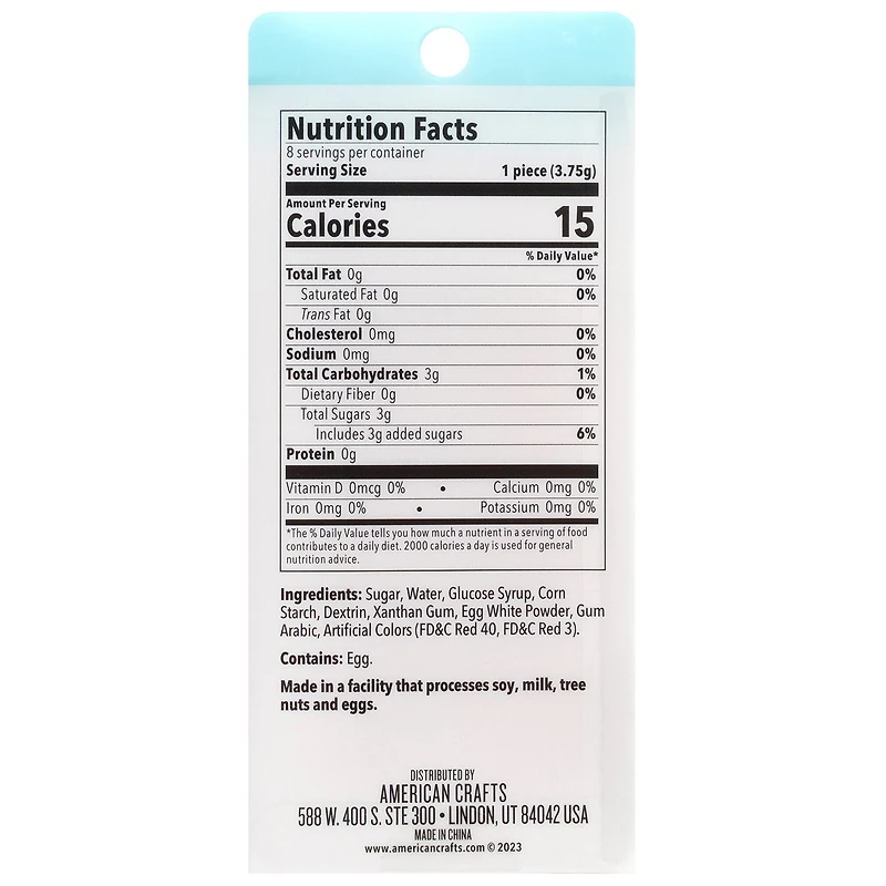 Sweet Tooth Fairy® Gem Hearts Icing Decorations, 8ct.