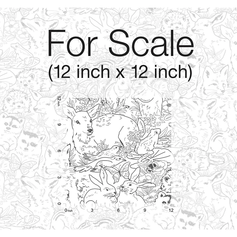 RoomMates Woodland Sketch Peel & Stick Wallpaper