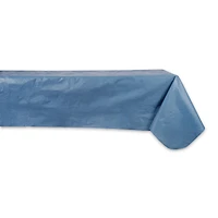 Vinyl Tablecloth Solid Blue 60" x 84"