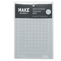 4.5" x 6.5" Standard Grip Adhesive Cutting Mat by Make Market®