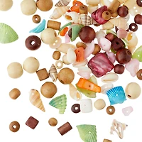 Bead Landing™ Assorted Shell and Wood Bead Mix