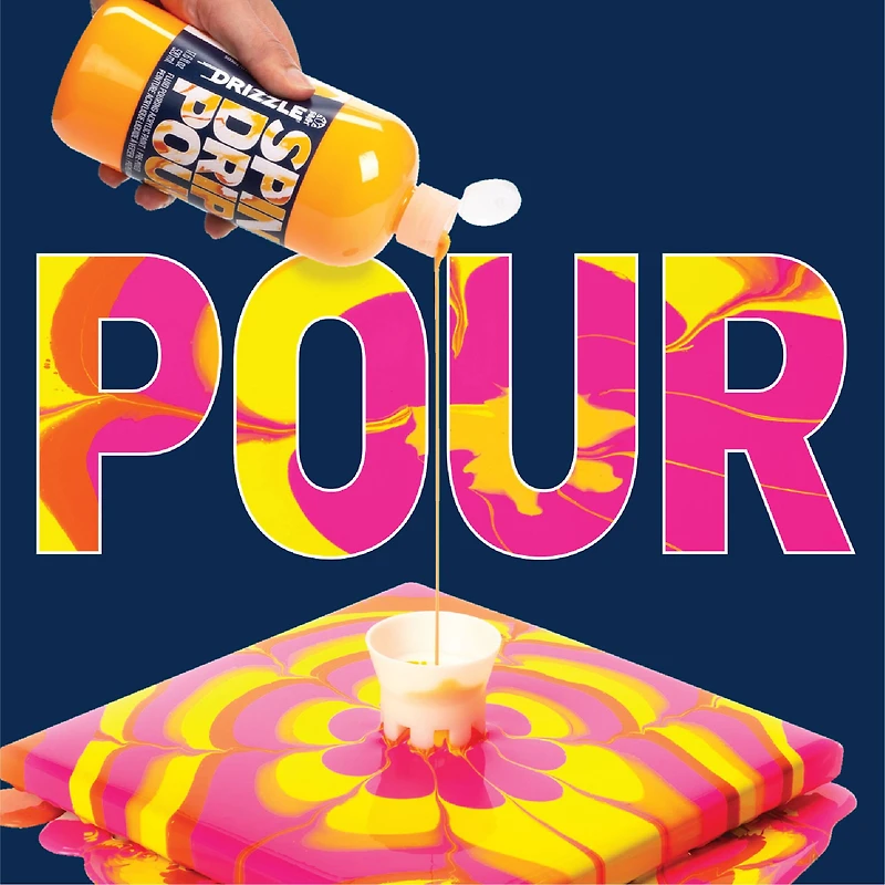 FolkArt® Drizzle™ Pre-Mixed Fluid Pouring Acrylic Paint