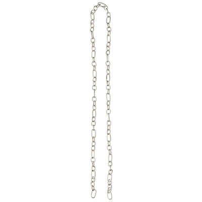 Thin Round Rhodium Chain By Bead Landing™