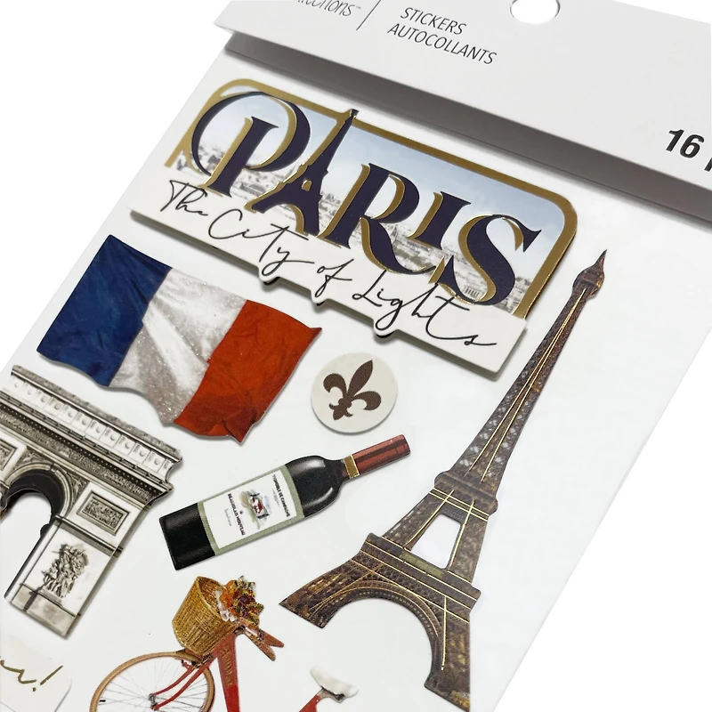 Paris Dimensional Stickers by Recollections™