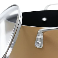 Martha Stewart Copper 12 Piece Hard Anodized Nonstick Aluminum Cookware Set