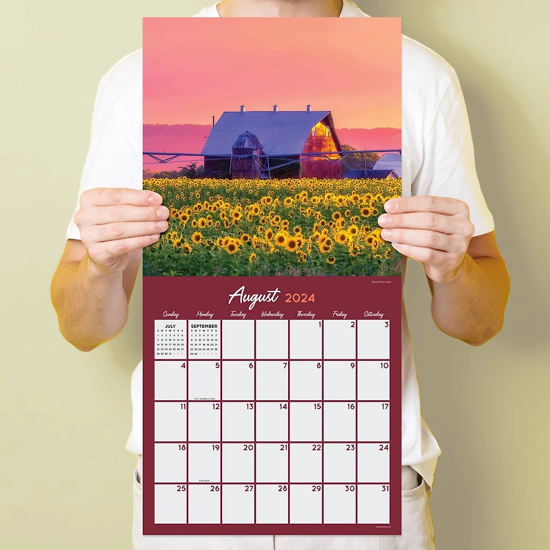 TF Publishing 2024 Midwest Is Best Wall Calendar