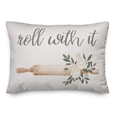 Roll with It 14" x 20" Throw Pillow