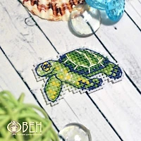 Oven Badge-Turtle Cross Stitch Kit