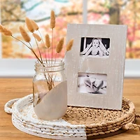FolkArt® Home Decor™ White & Tan Chalk Paint with Brushes Kit