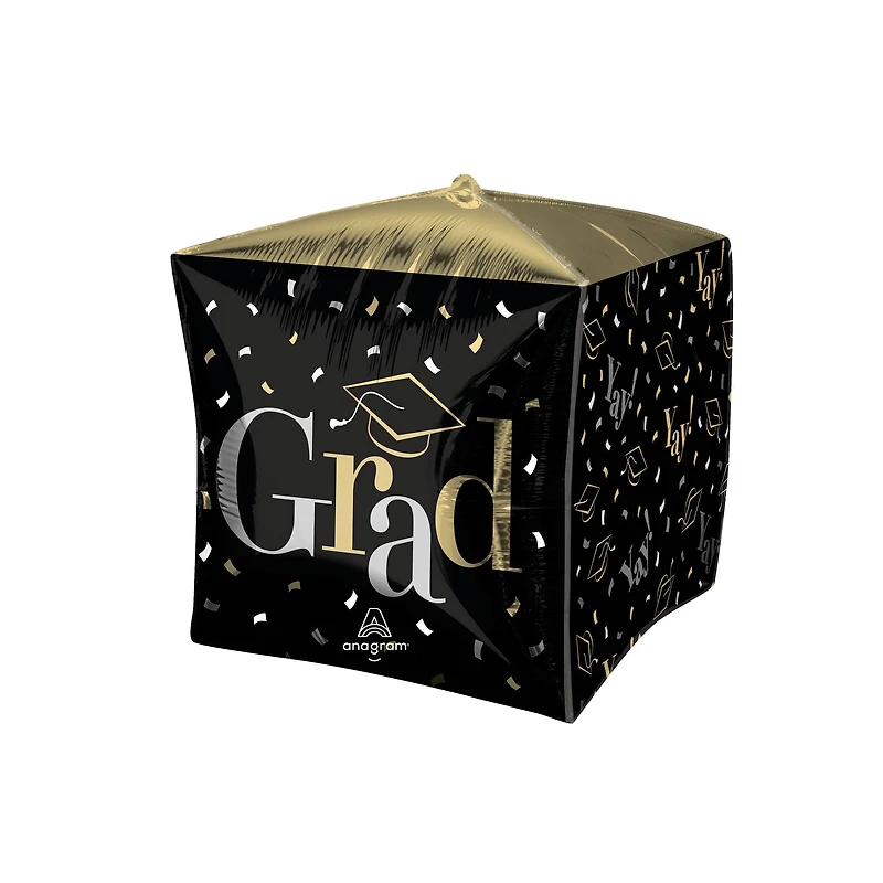 UltraShape® Cubez® 15" Class Dismissed Foil Balloon