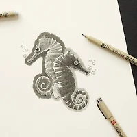 Micron® Brush™ Gray Pen Set