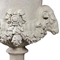 Design Toscano® 28" Hermes Ram's Head Garden Urn