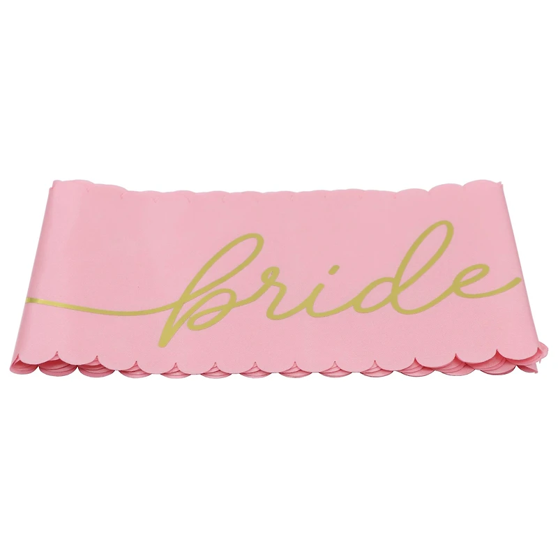 Pink & Gold Bride to Be Sash by Celebrate It™