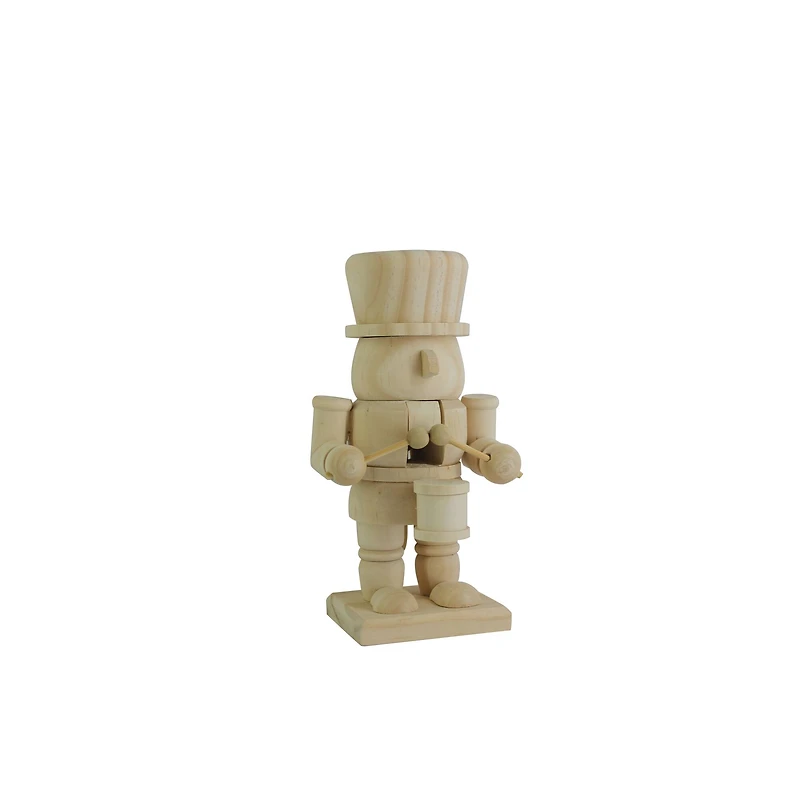 7" Soldier Drummer DIY Pinewood Nutcracker by Make Market®