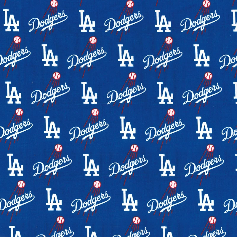 MLB Los Angeles Dodgers Cotton Fabric