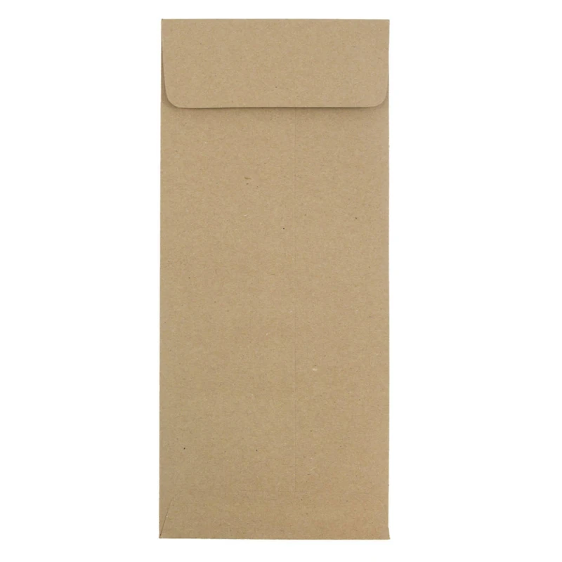 JAM Paper #12 Brown Kraft Paper Bag Policy Business Premium Envelopes, 25ct.