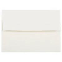 JAM Paper A7 Ecru Gold Foil Lined Invitation Envelopes
