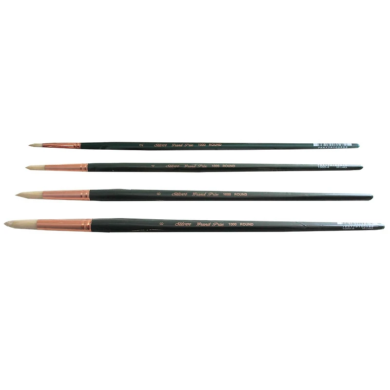 Silver Brush Limited Grand Prix® 4 Piece Even Round Brush set