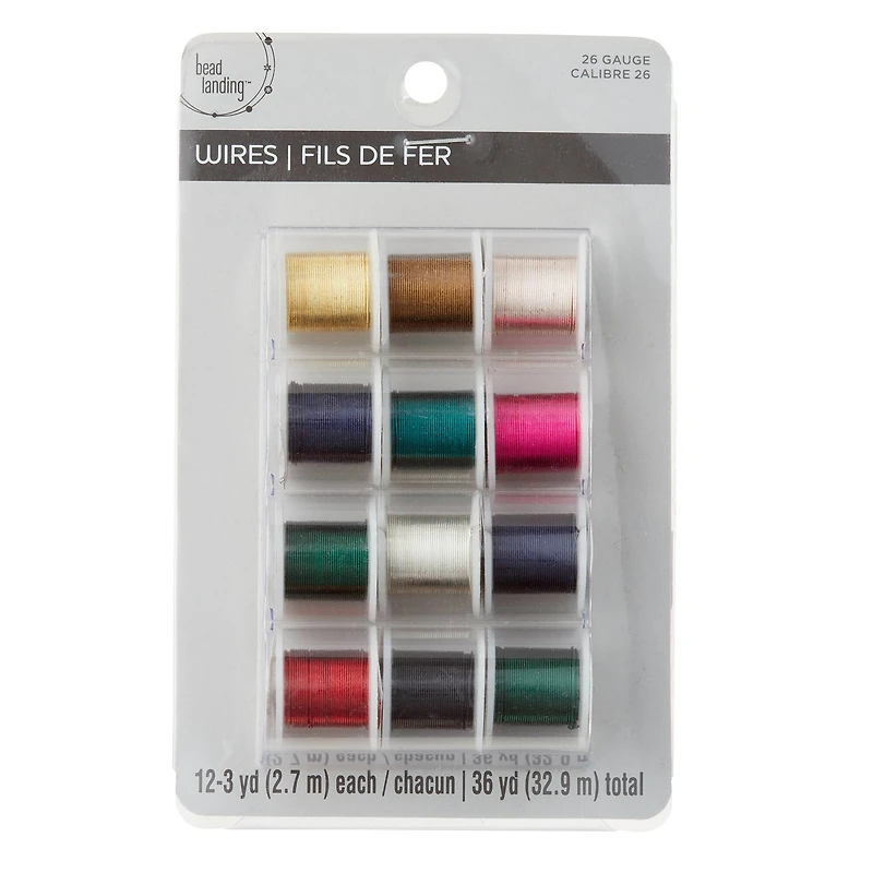 Bead Landing™ 12 Piece Multi Pack Beading Wire