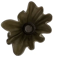 Hello Honey® 12" Sage Reactive Glaze Stoneware Ruffled Vase