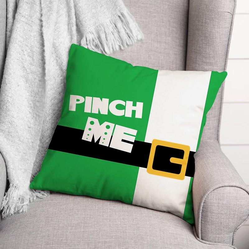 Pinch Me 18" x 18" Throw Pillow