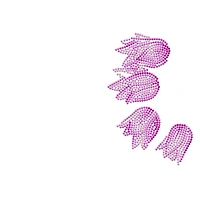 Diamond Dotz® Romantic Tulips Diamond Painting Card Kit