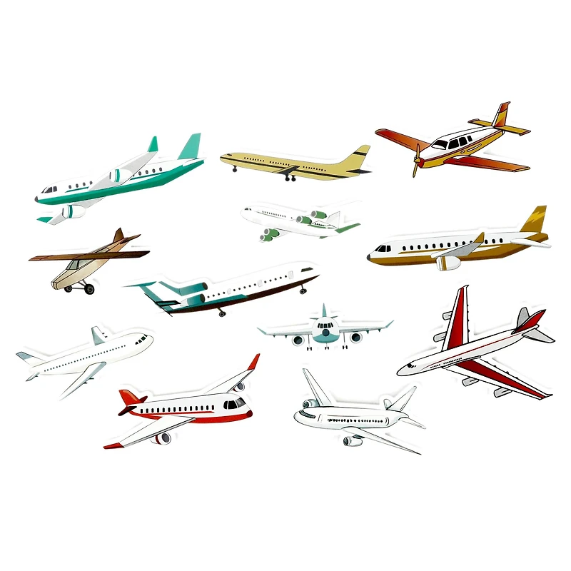 Die Cut Airplane Stickers by Recollections™
