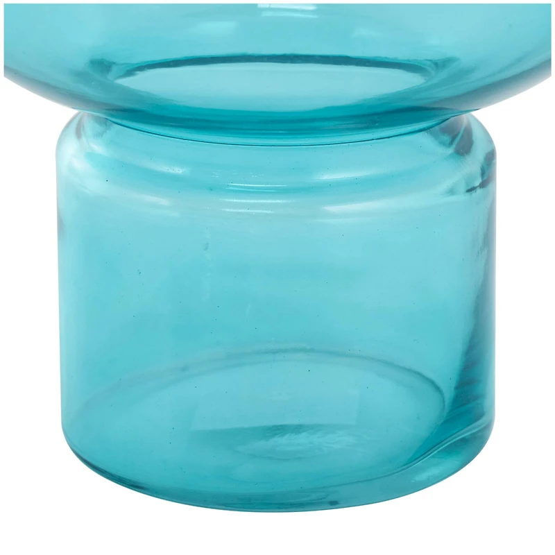 Glass Rounded Vase Set